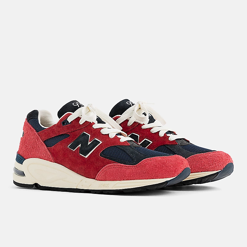 Męskie buty MADE in USA 990v2 – Chrysanthema aus Granat