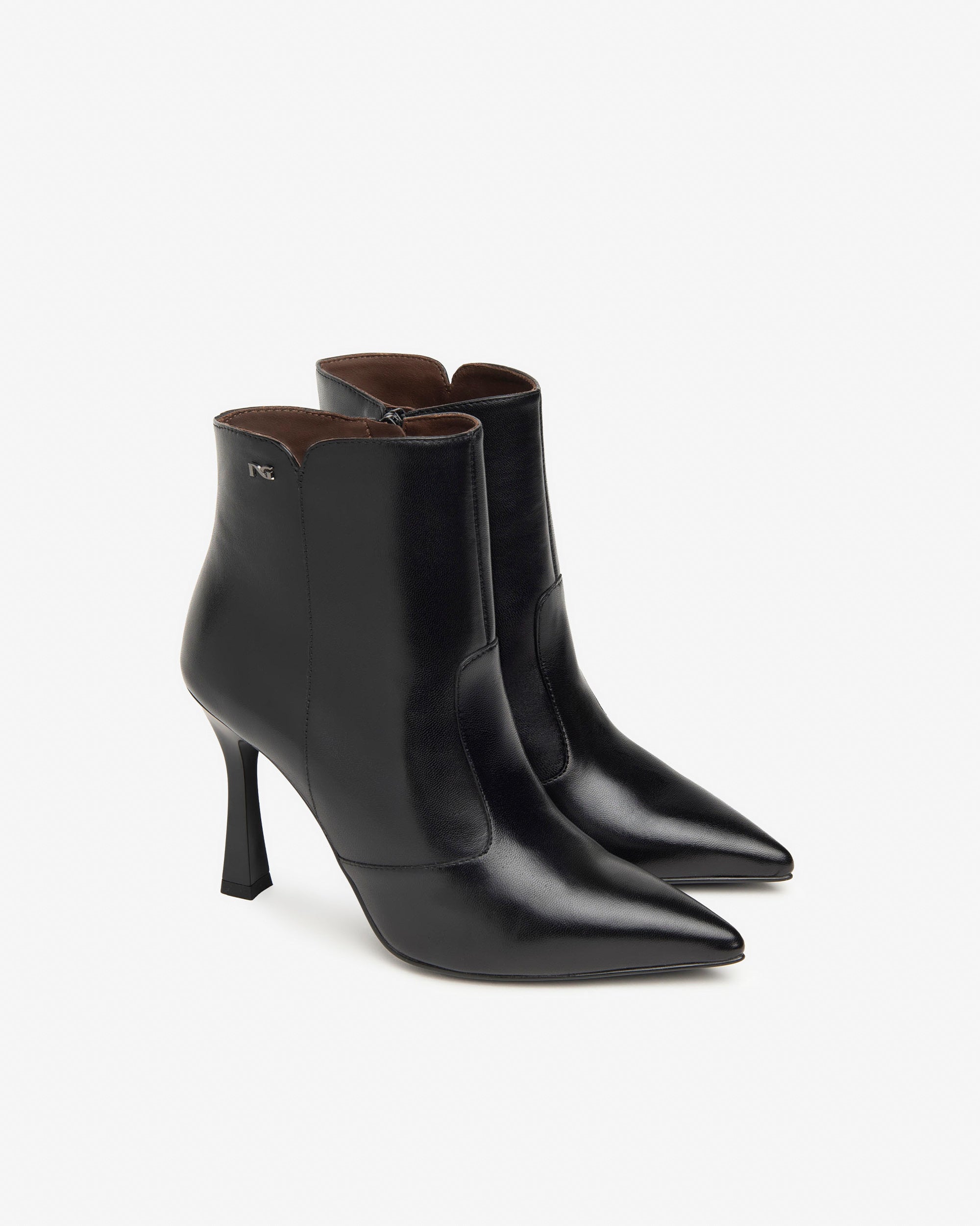  Damen-Ankle-Boots aus Leder