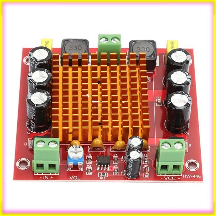 Placa amplificadora digital Keenso, placa amplificadora de potencia de audio con chip TPA3116DA, ligera, de alto rendimiento para vídeo.