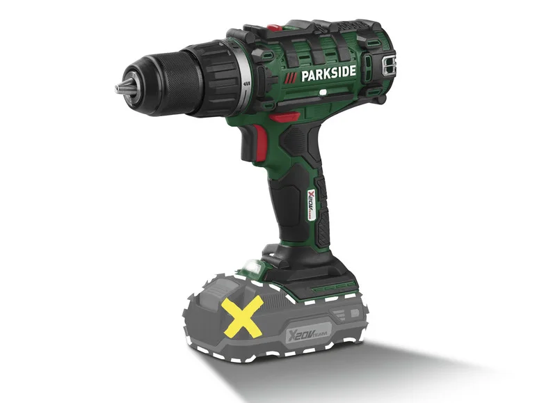 Furadeira/Parafusadeira sem fio PARKSIDE® 20V PABS 20-Li G8, 20V