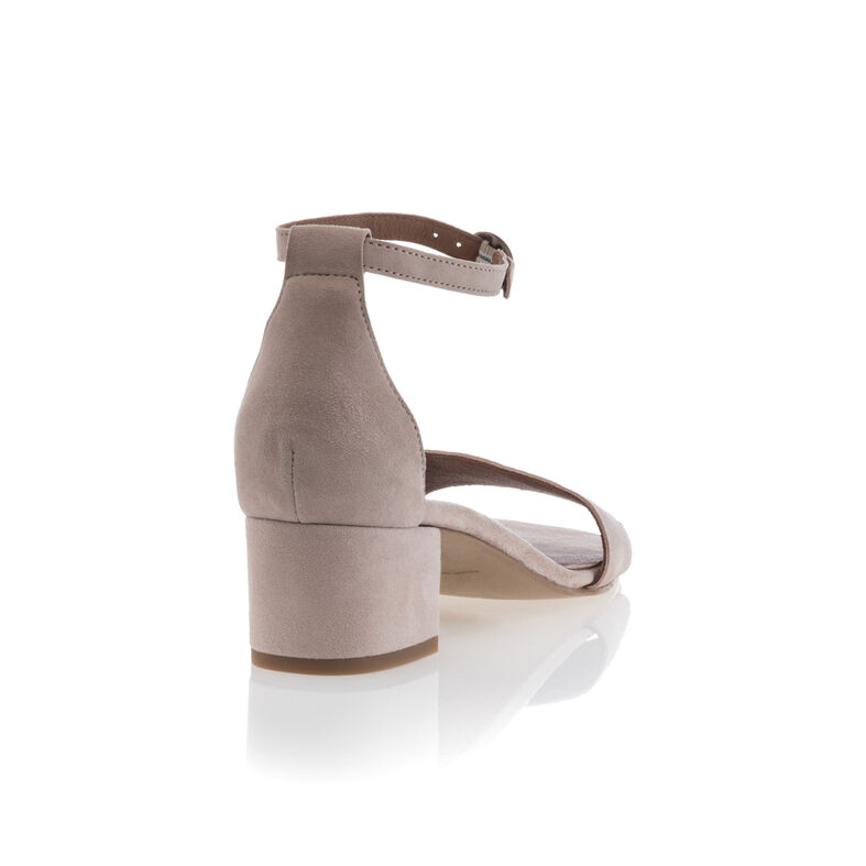 Beige sandaler / åben tå sko til kvinder