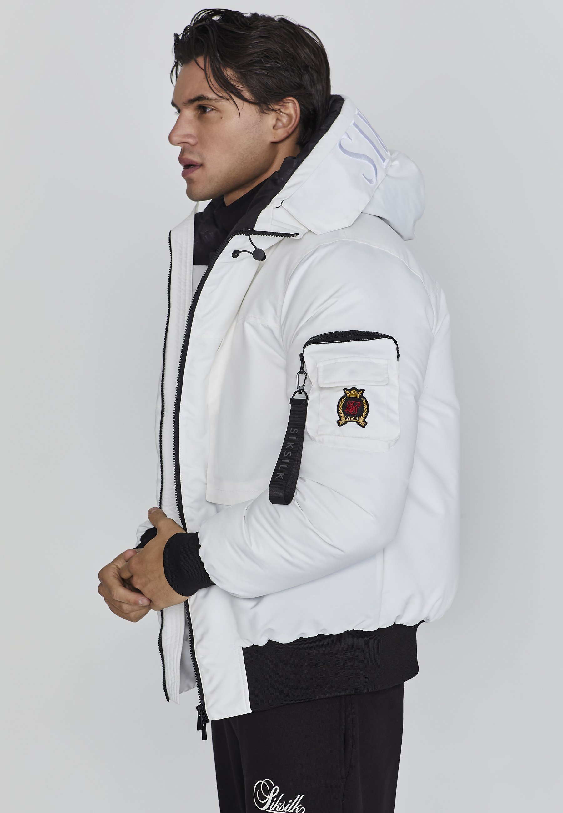 Veste d'hiver SIKSILK - blanche