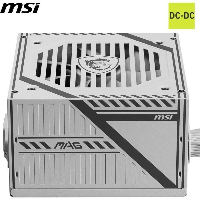 PC power supply - MSI - 306-7ZPAX27-HH9 - MAG A650BNL WHITE