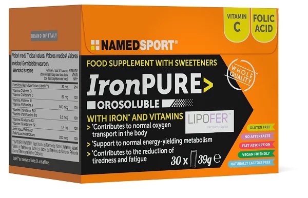 NAMED SPORT Iron Pure Comprimé oral 30Bust
