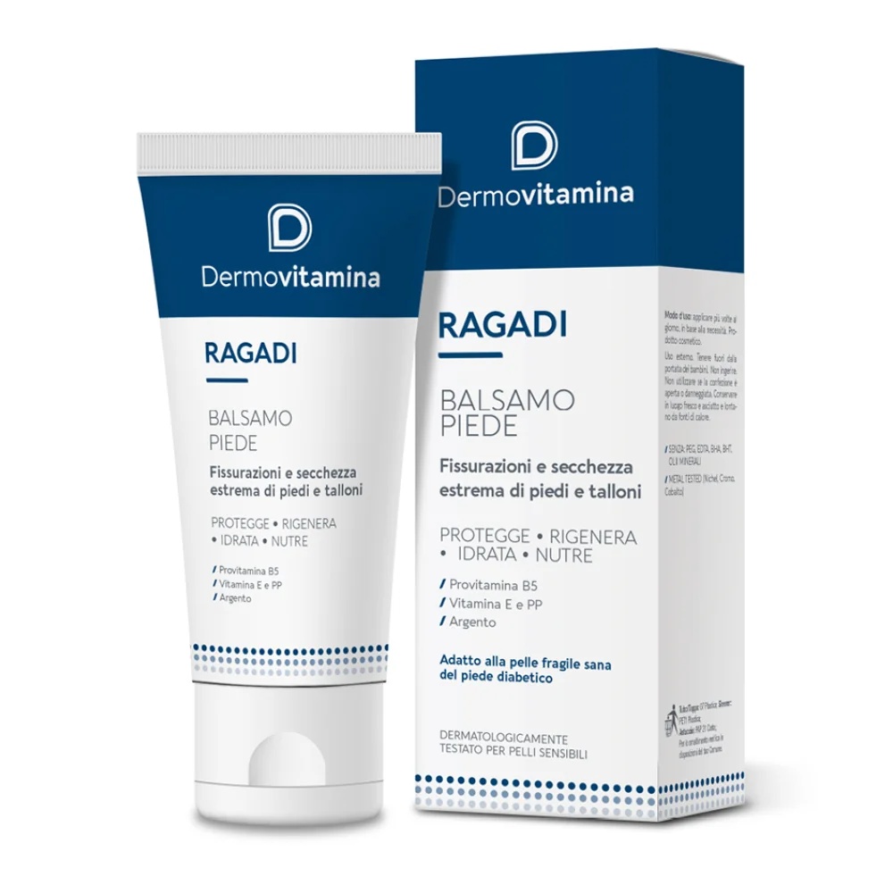 DERMOVITAMINA Dermovitamina Balsam für rissige Füße 75 ml regenerierende Wirkung
