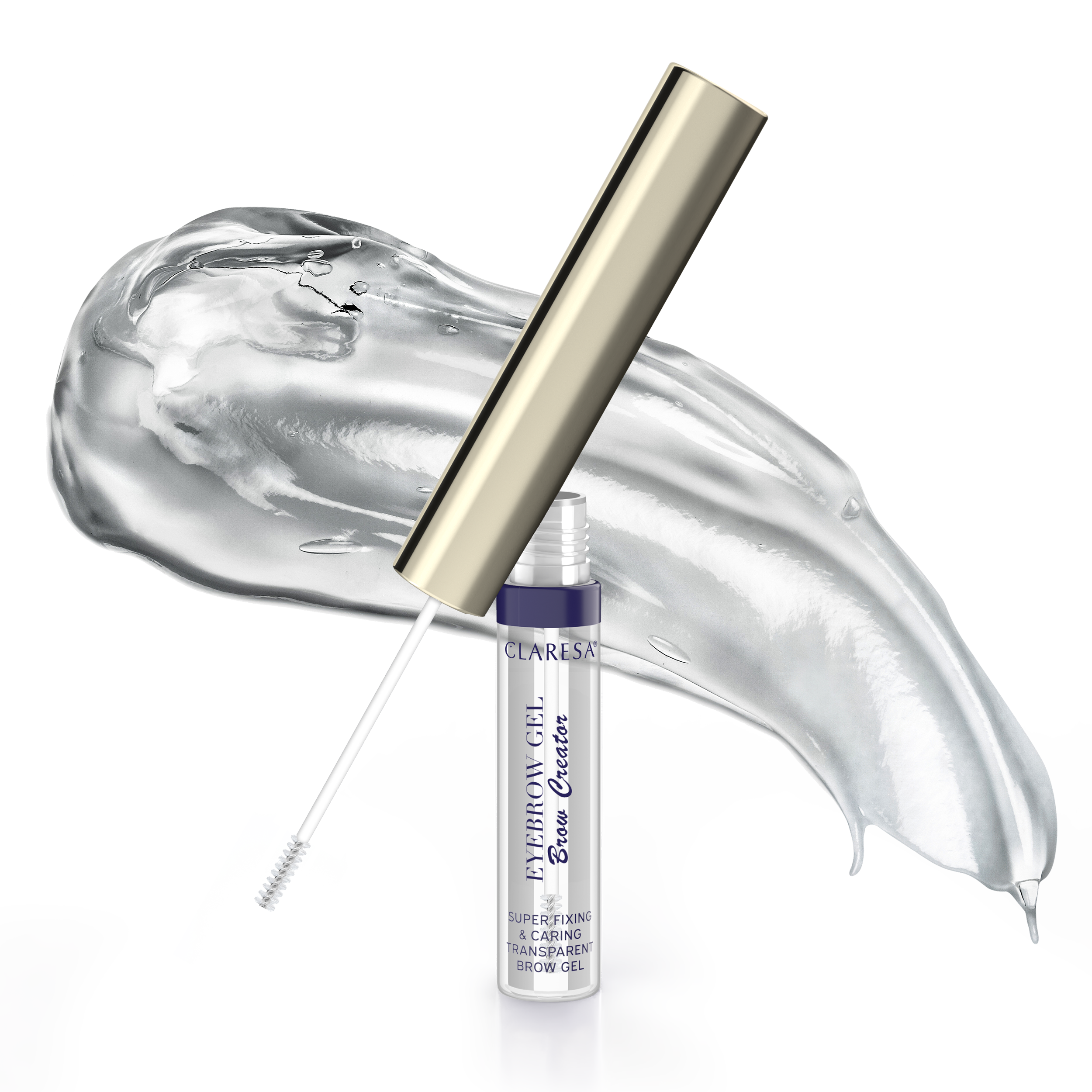 Claresa TRANSPARENT ØJENBRYNSGEL BRYNSKABER