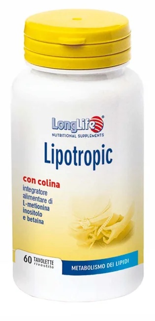 LONG LIFE Longlife Lipotropic 60 tabletten Leverondersteuning