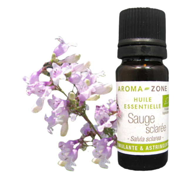 Huile essentielle Sauge sclarée de Provence BIO 5ml