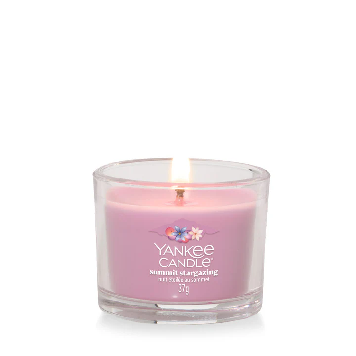 Filled Votive Candles Summit Stargazing - Candela Profumata