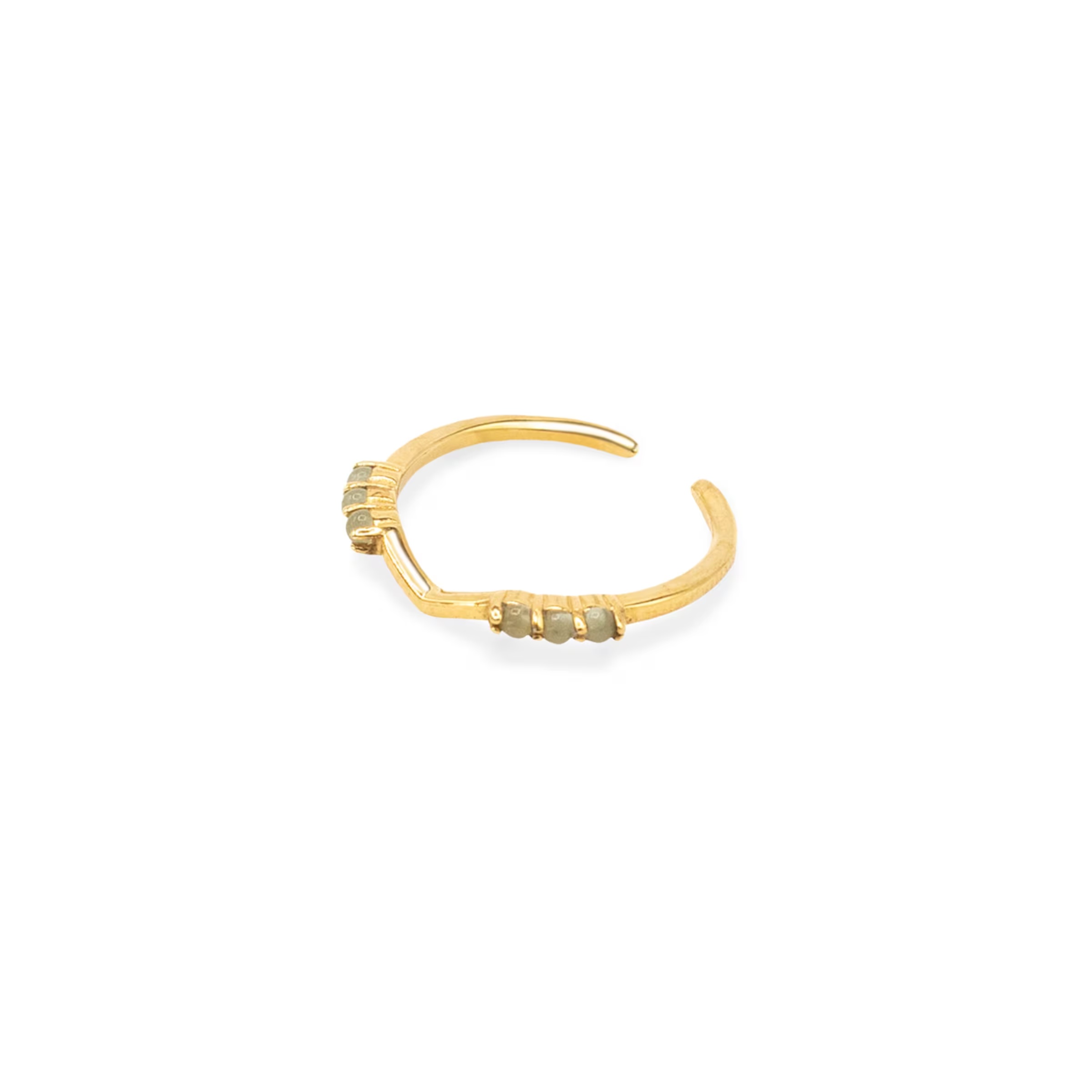 Bague Harmonie Pierre Or