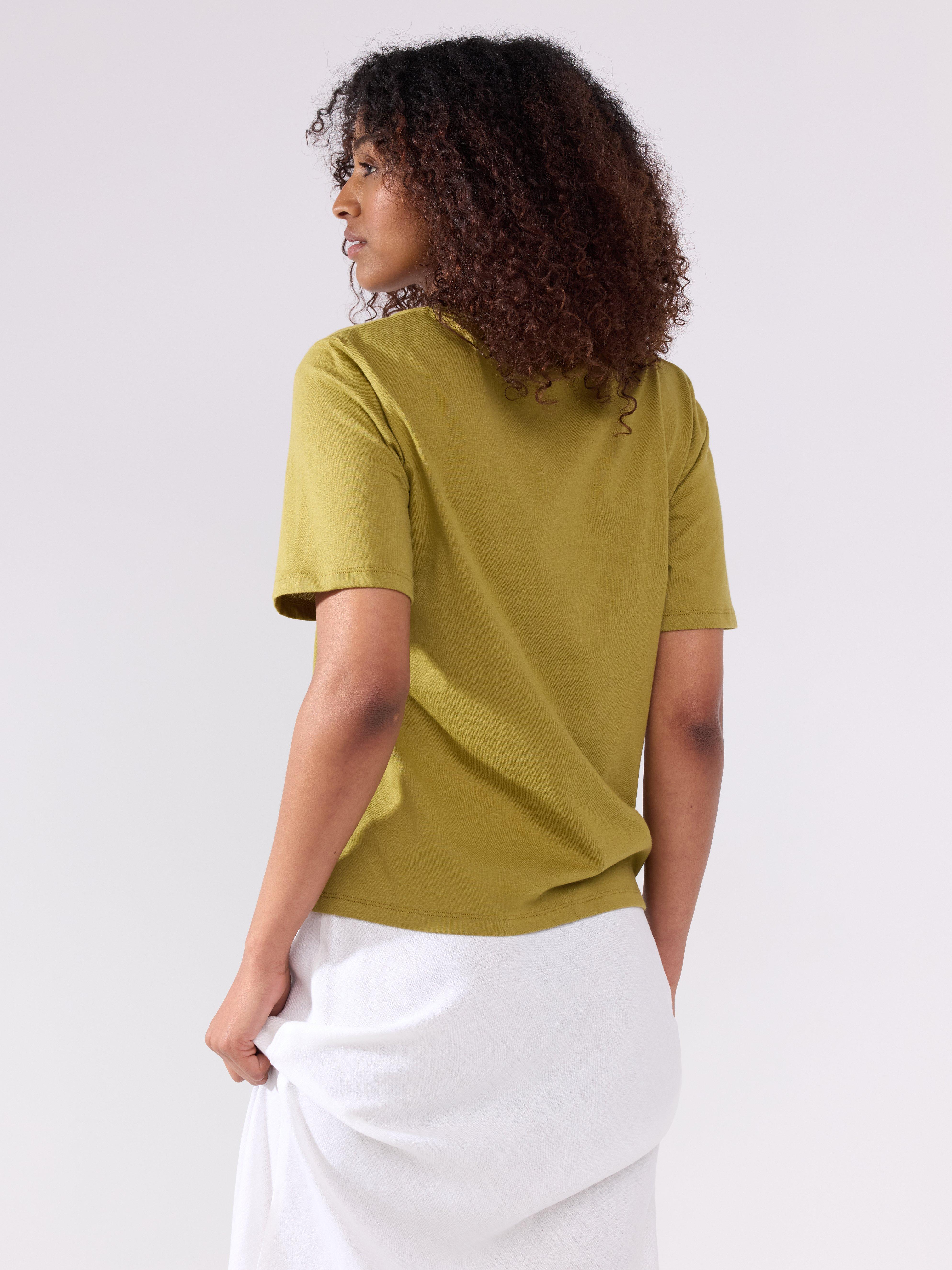 Tricou Bas Verde Prăfuit