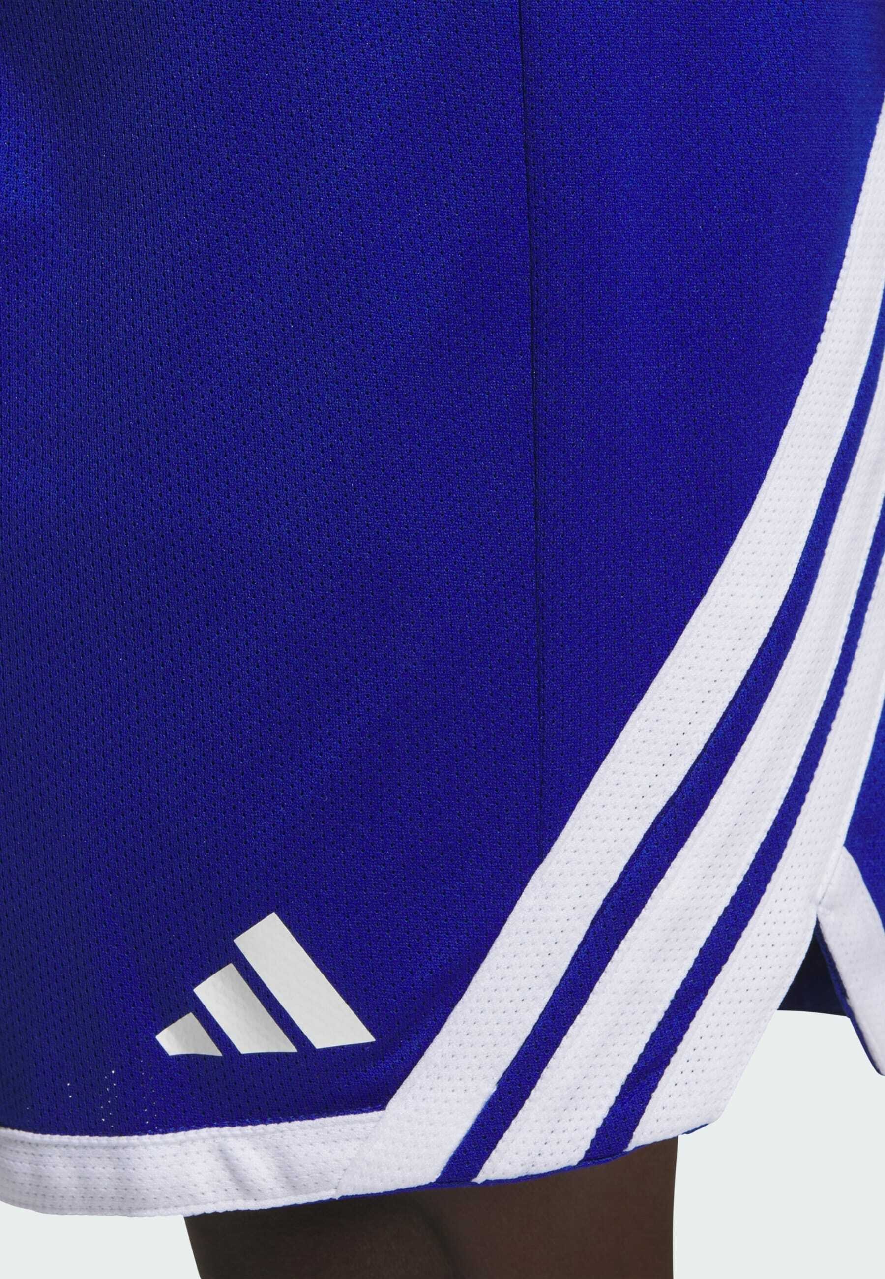 Short de sport adidas Performance - bleu roi et blanc