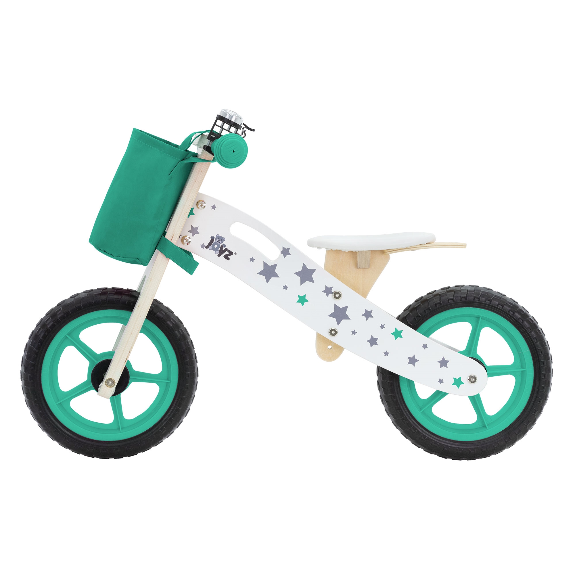  Bicicleta de madeira Joyz para crianças a partir de 2 anos com assento ajustável.
