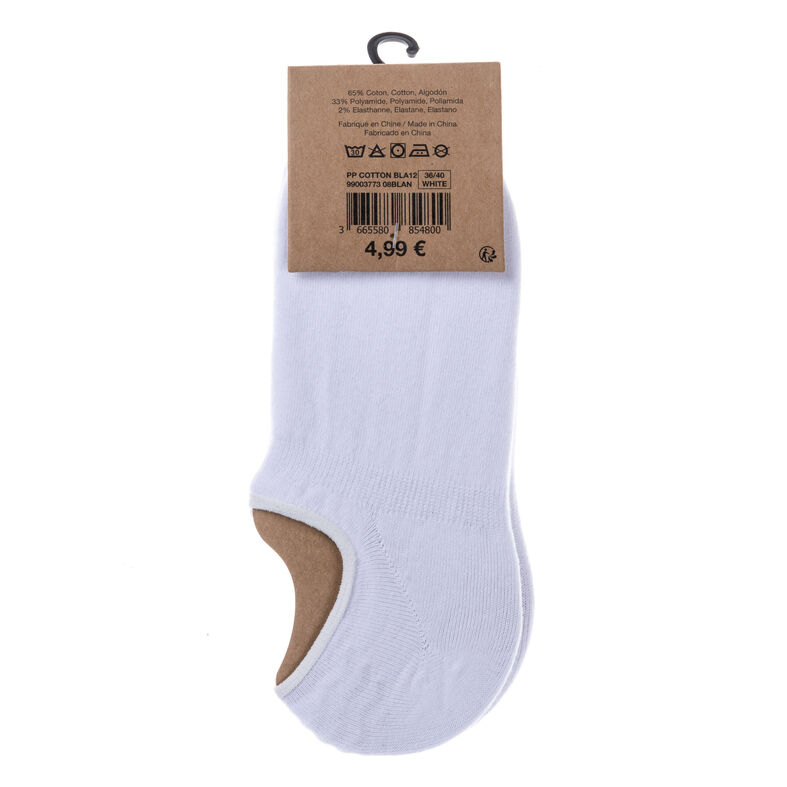 Chaussettes et collants Femme Blanc