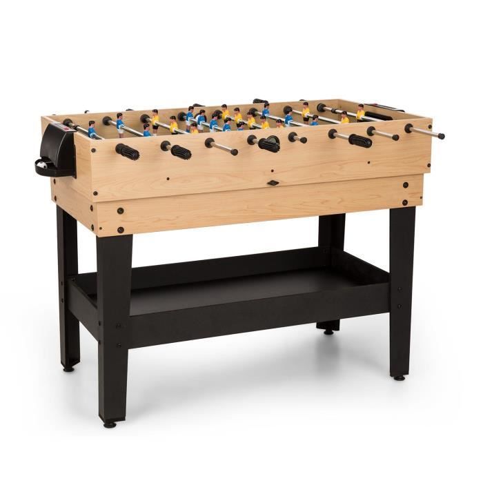 Table Multi-Jeux 15 en 1 - oneConcept - Football de Table Billard Shuffleboard Air Hockey