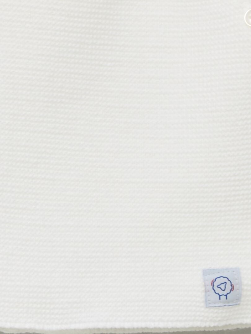 kpl 'Manufacture de Layette' -neuletakkeja - Valmistettu Ranskassa - VALKOINEN