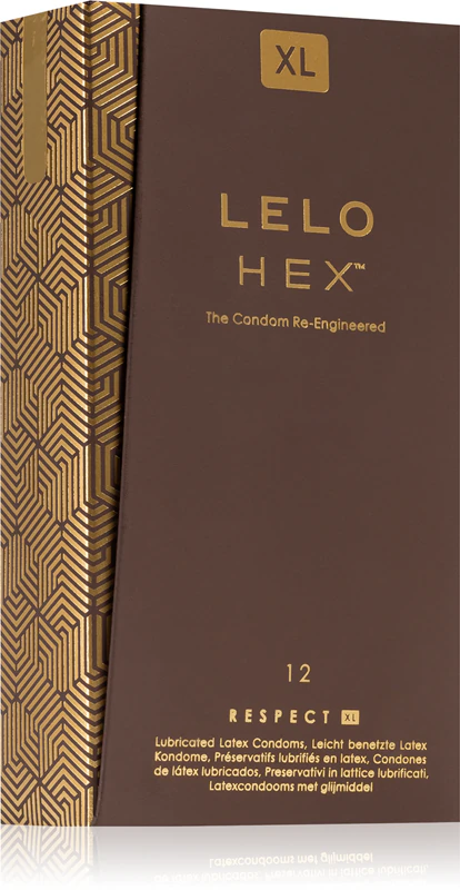 Lekársky kondóm Lelo Hex Respect XL