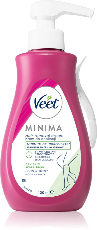Veet Minima Creme Depilatório Hidratante para Pele Seca