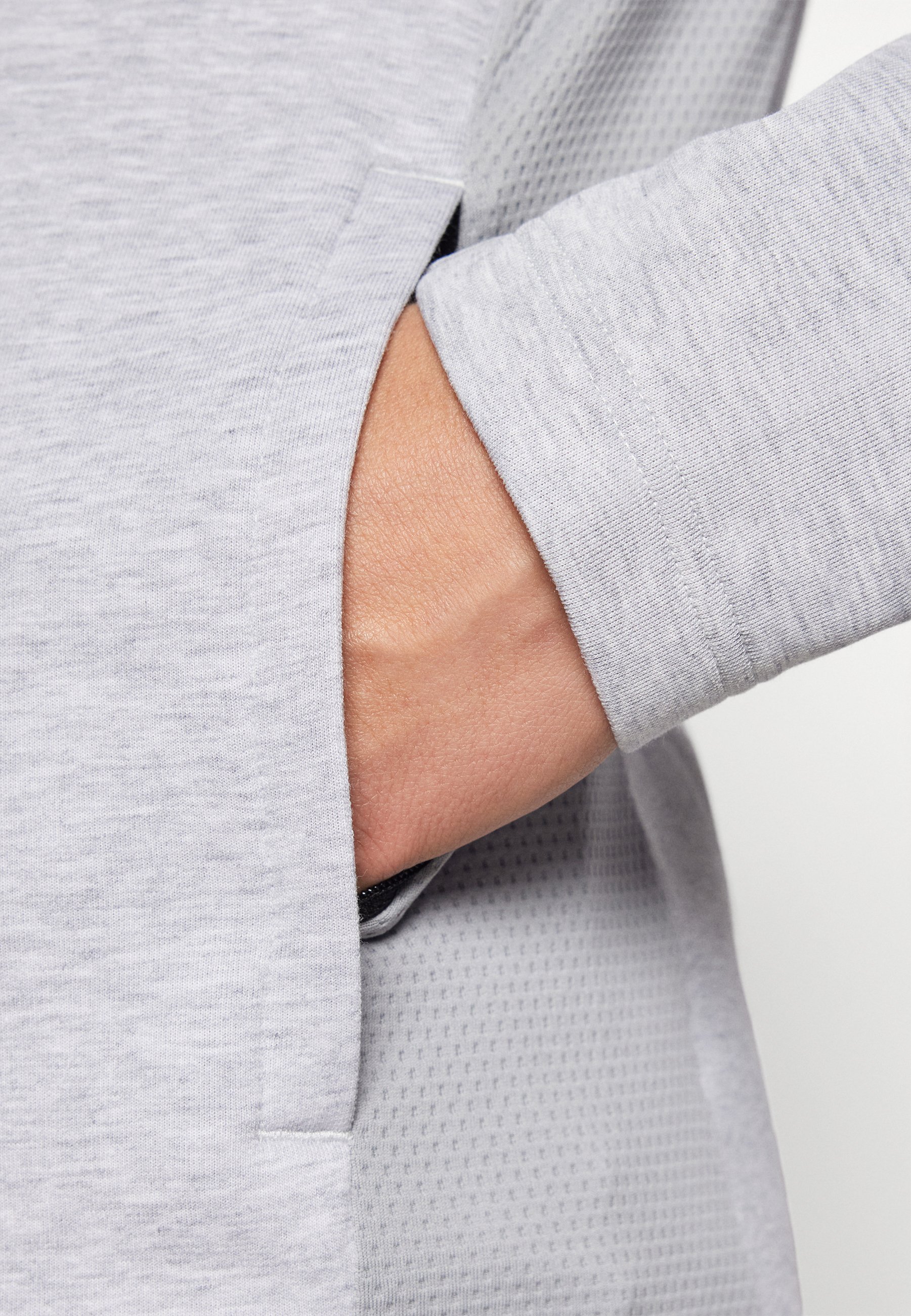 Lacoste Sport JACKET HOODED CLASSIC - Jachetă de trening - silver chine/elephant grey