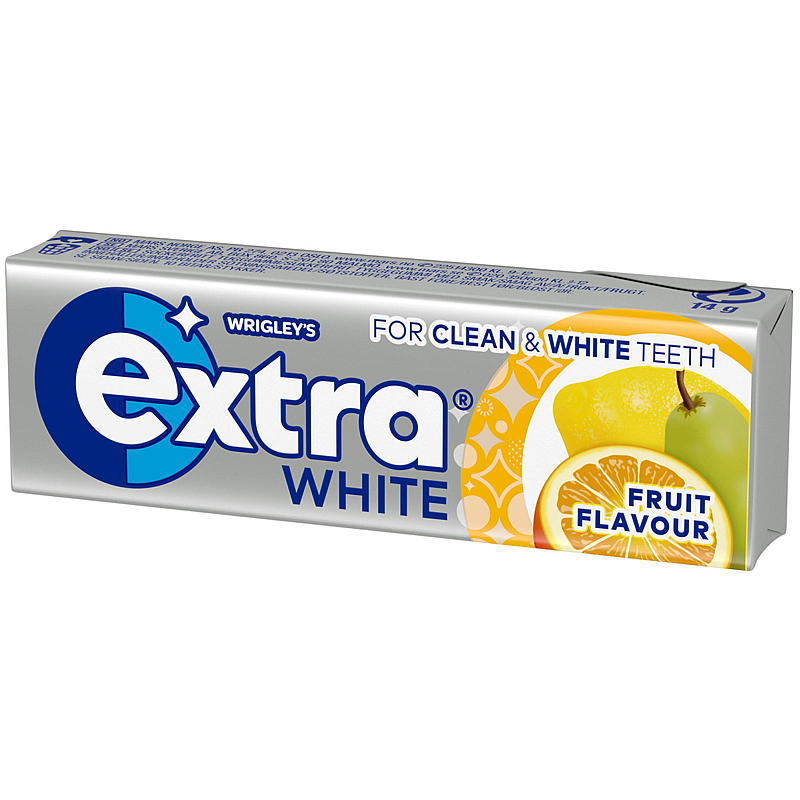 Ekstra Ekstra 14 g Hvit søt frukt