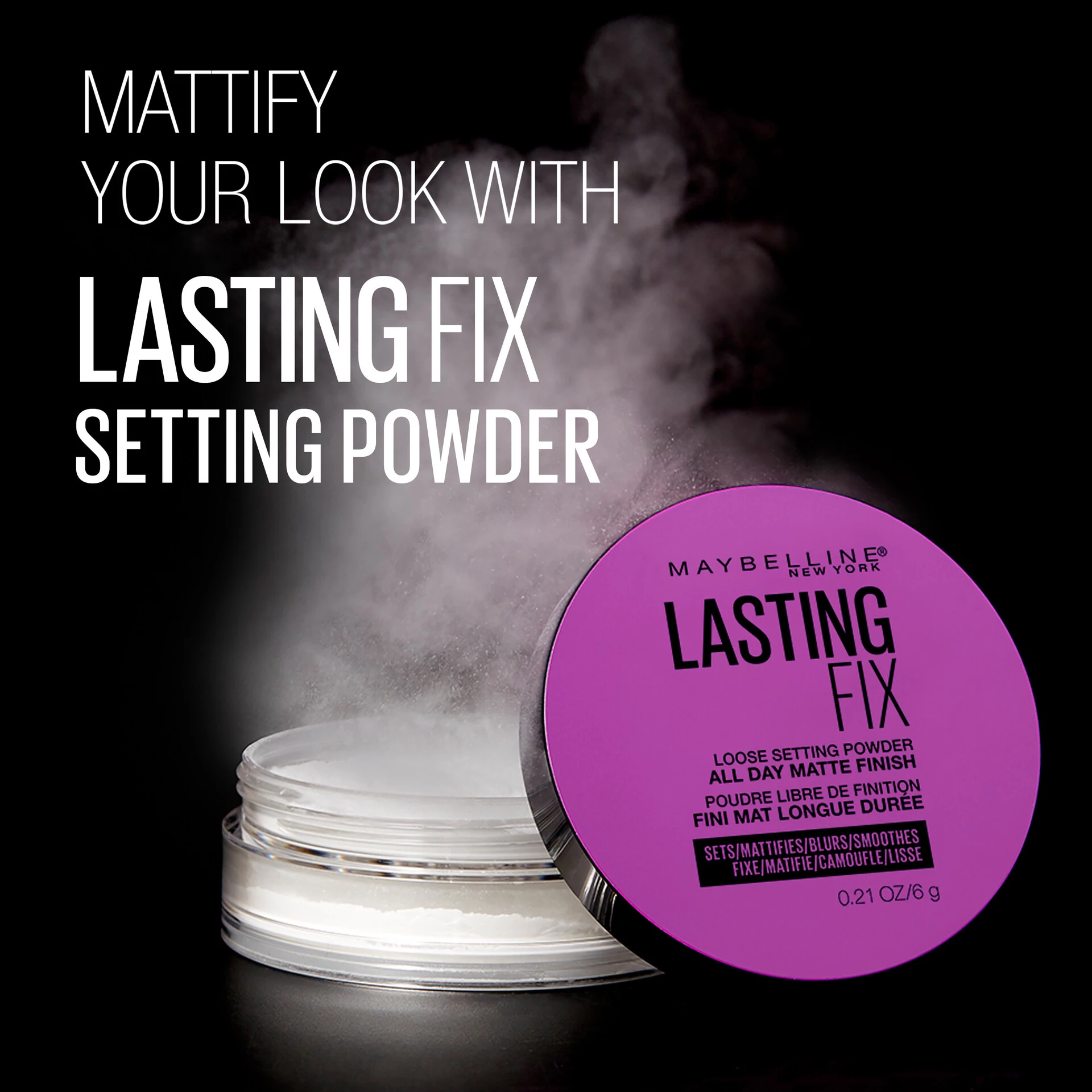 Pudră fixatoare Lasting Fix translucidă - Maybelline