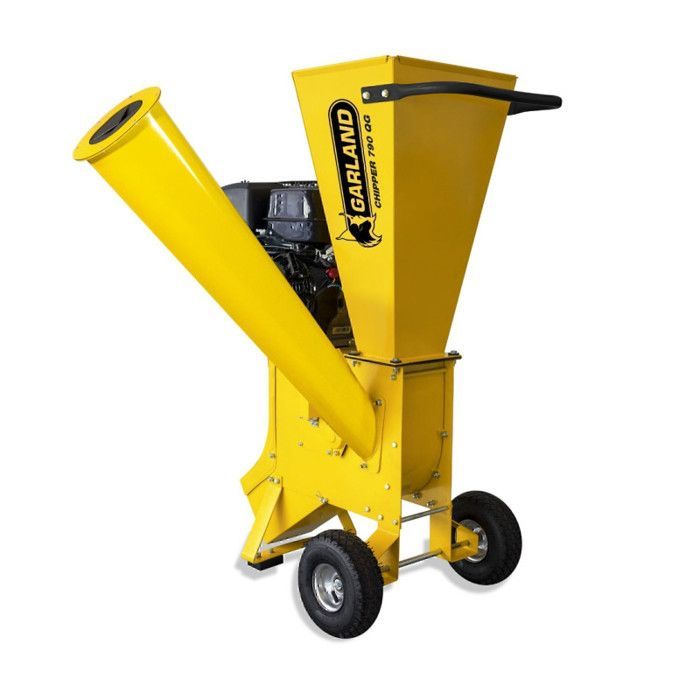 GARLAND CHIPPER 790QG-V23 Petrol Garden Shredder - L: 140 cm - W: 760 mm - Yellow