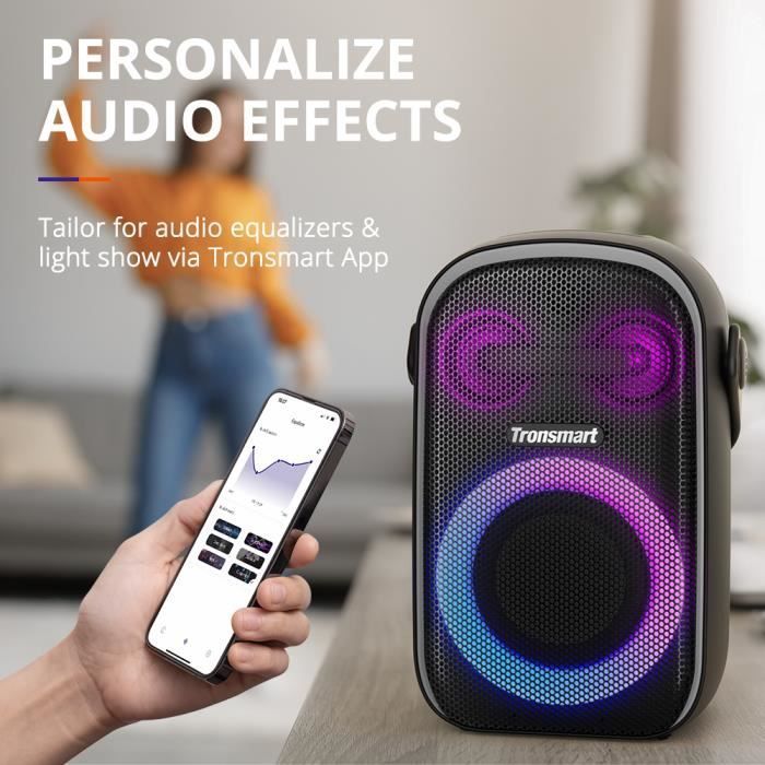 Enceinte Bluetooth - Tronsmart - Halo 100 - 60W - Étanche IPX6 - 18 Heures de Lecture