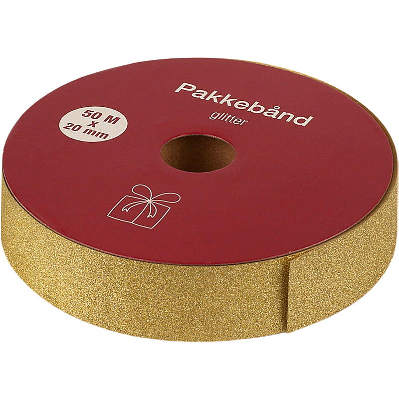 Hjem Pakketape 50 mx 2 cm glitter