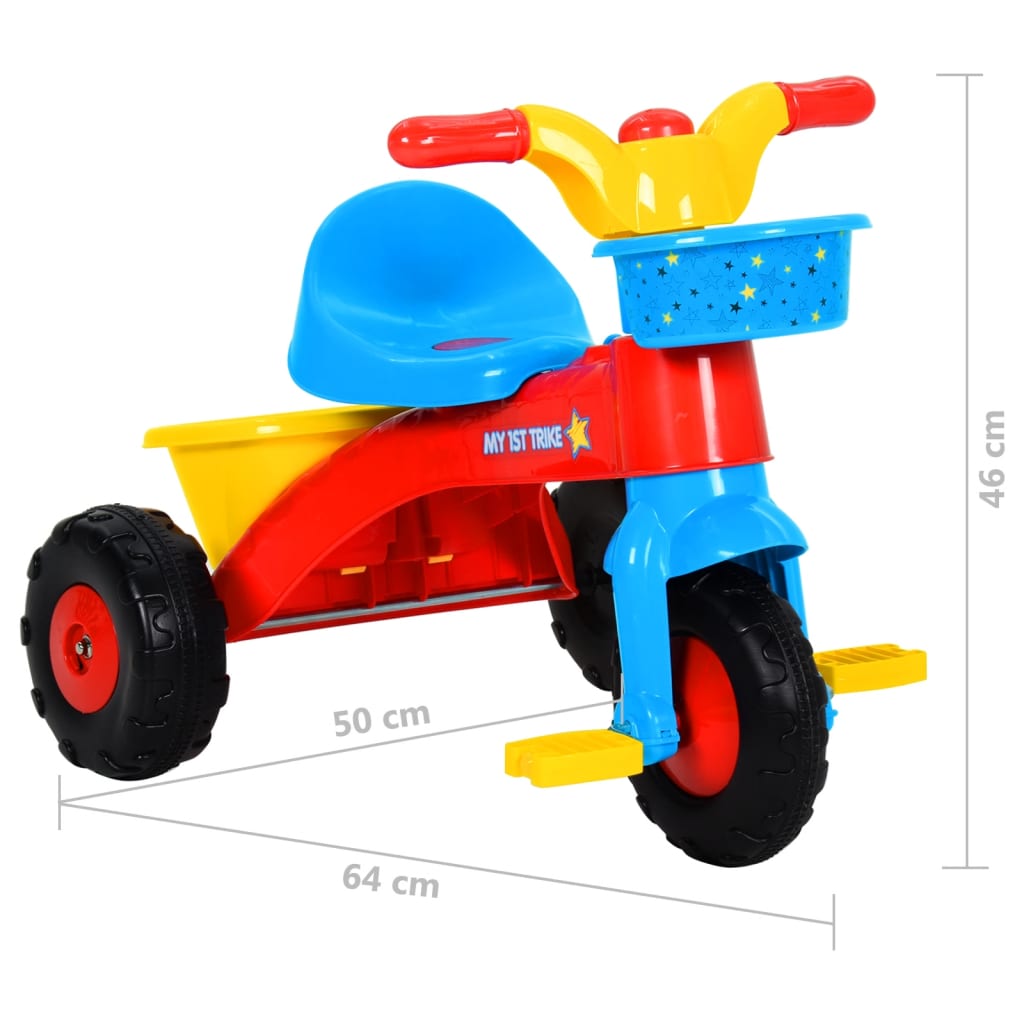 Triciclo Vidaxl 50 x 64 x 46 cm