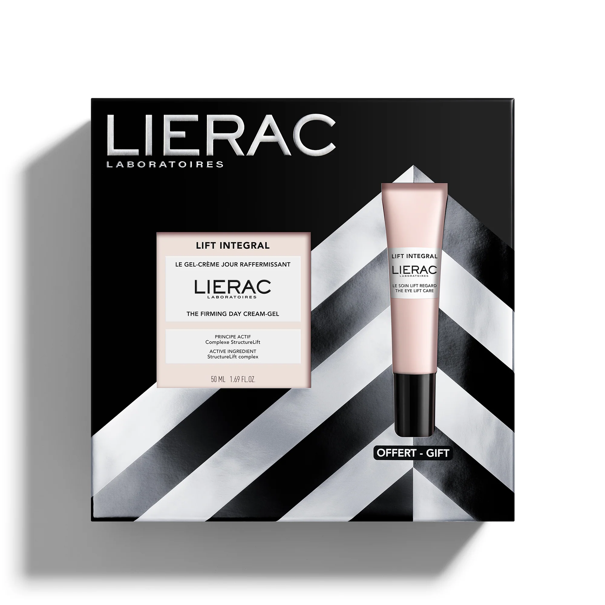 Lift Integral Coffret Natale Gel-Crema Giorno + Lift Integral Occhi - Cofanetto Antirughe, Gel viso antirughe