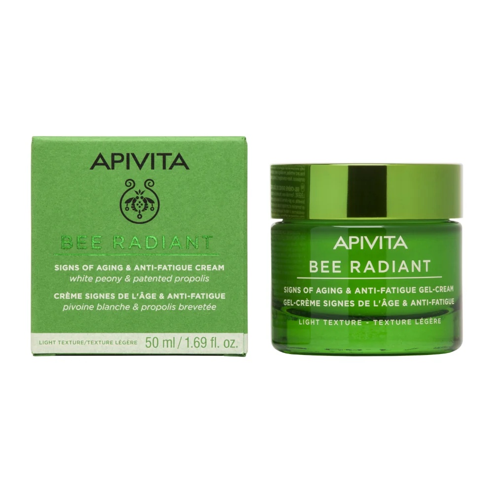 APIVITA Apivita Bee Radiant Peony Light 50 ml tegen vermoeidheid