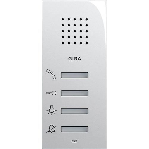 Intercomunicador de audio - GIRA - AP SYSTEM 55 125003 - Blanco - Con cable - Volumen ajustable - Dispositivo inteligente