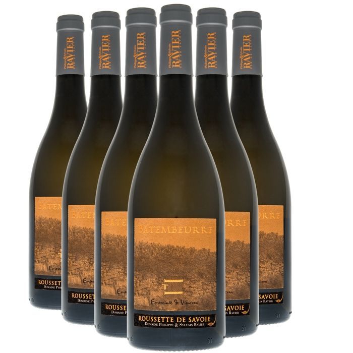 Philippe e Sylvain Ravier Roussette de Savoie Batembeurre 2025 - Vinho Branco de Savoie - Bugey (6x75cl)