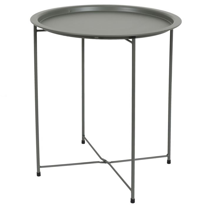 Table D'extérieur - Home Deco Factory - Sienna - Pratique - Vert Olive