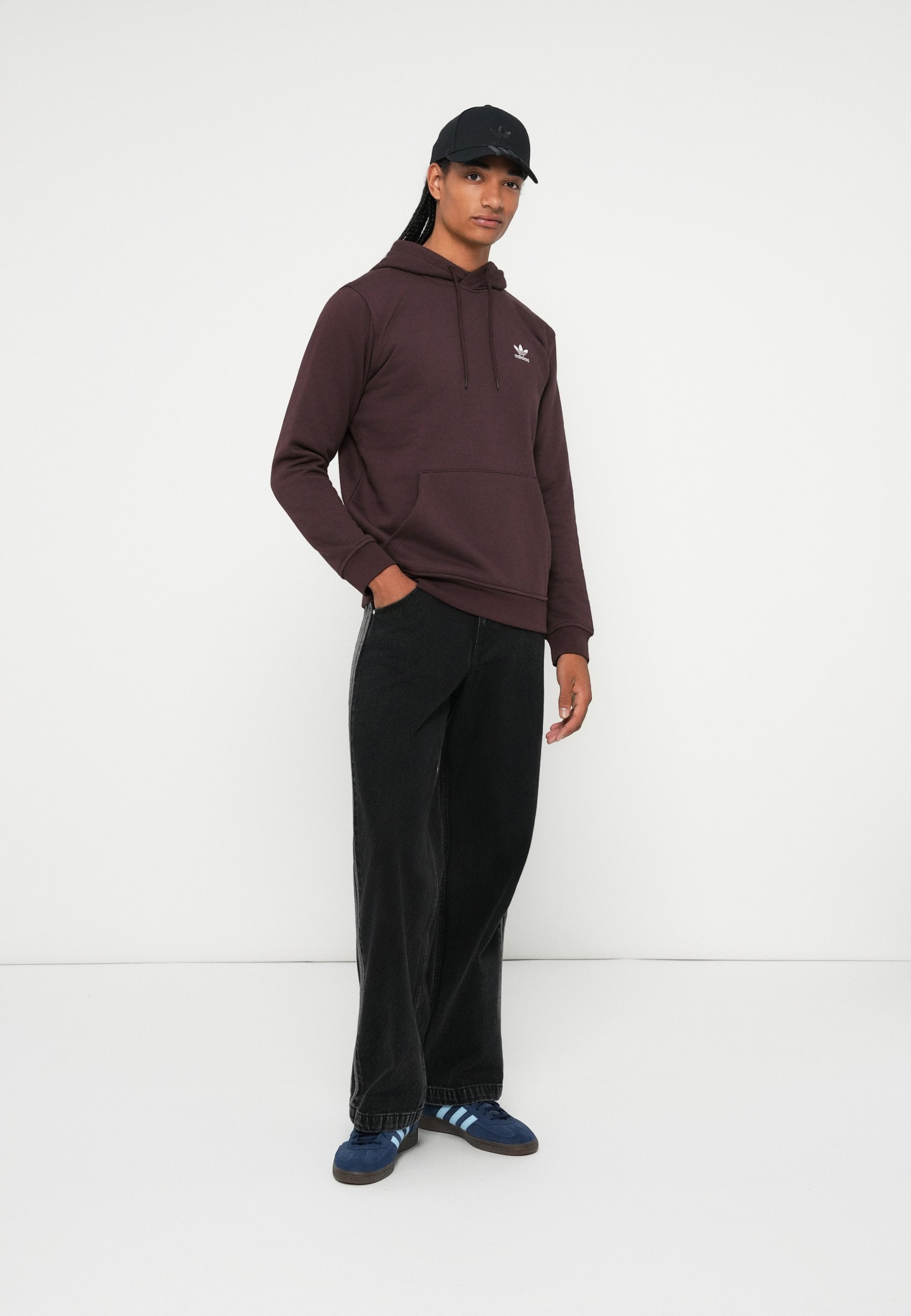 Felpa unisex Adidas Originals - marrone scuro