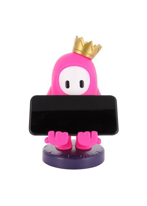 Soporte para videojuegos - Cableguys - Fall Guys - Figura rosa - Cargador micro-USB - Multiplataforma