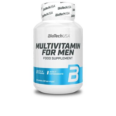 BioTech USA Suplemento Alimentar Multivitamínico for Men      60 comprimidos 60 comprimidos