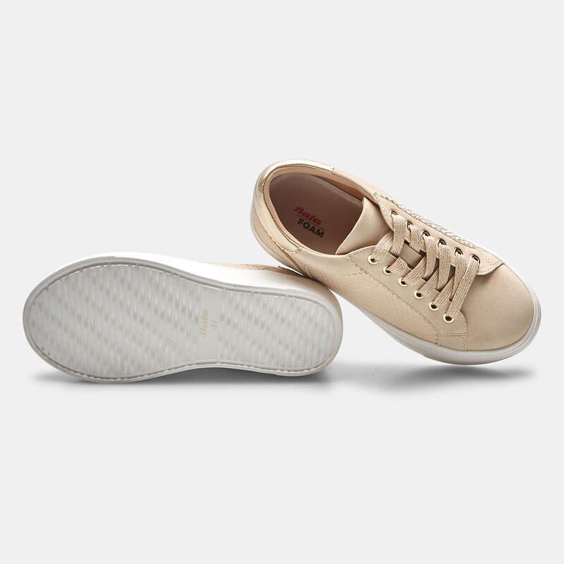 Damsneakers med platåsula