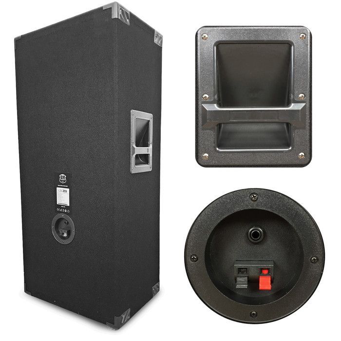 Pair of passive PA speakers 2x15