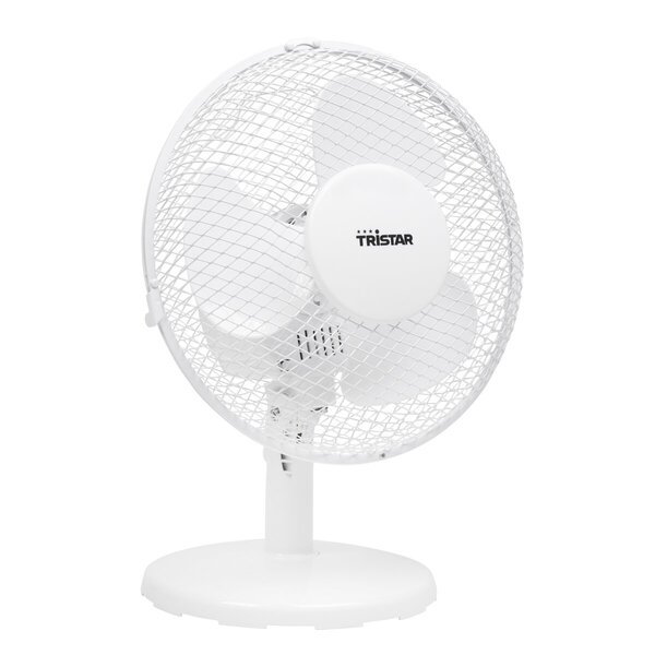 Stolový ventilátor Tristar<br>biely, Ø 23 cm