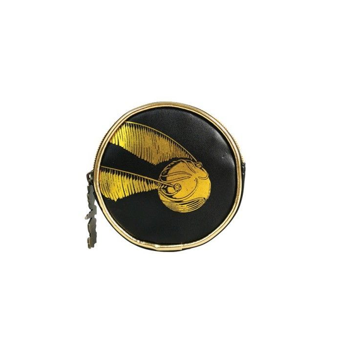 Monedero pequeño redondo de Harry Potter con la Snitch Dorada
