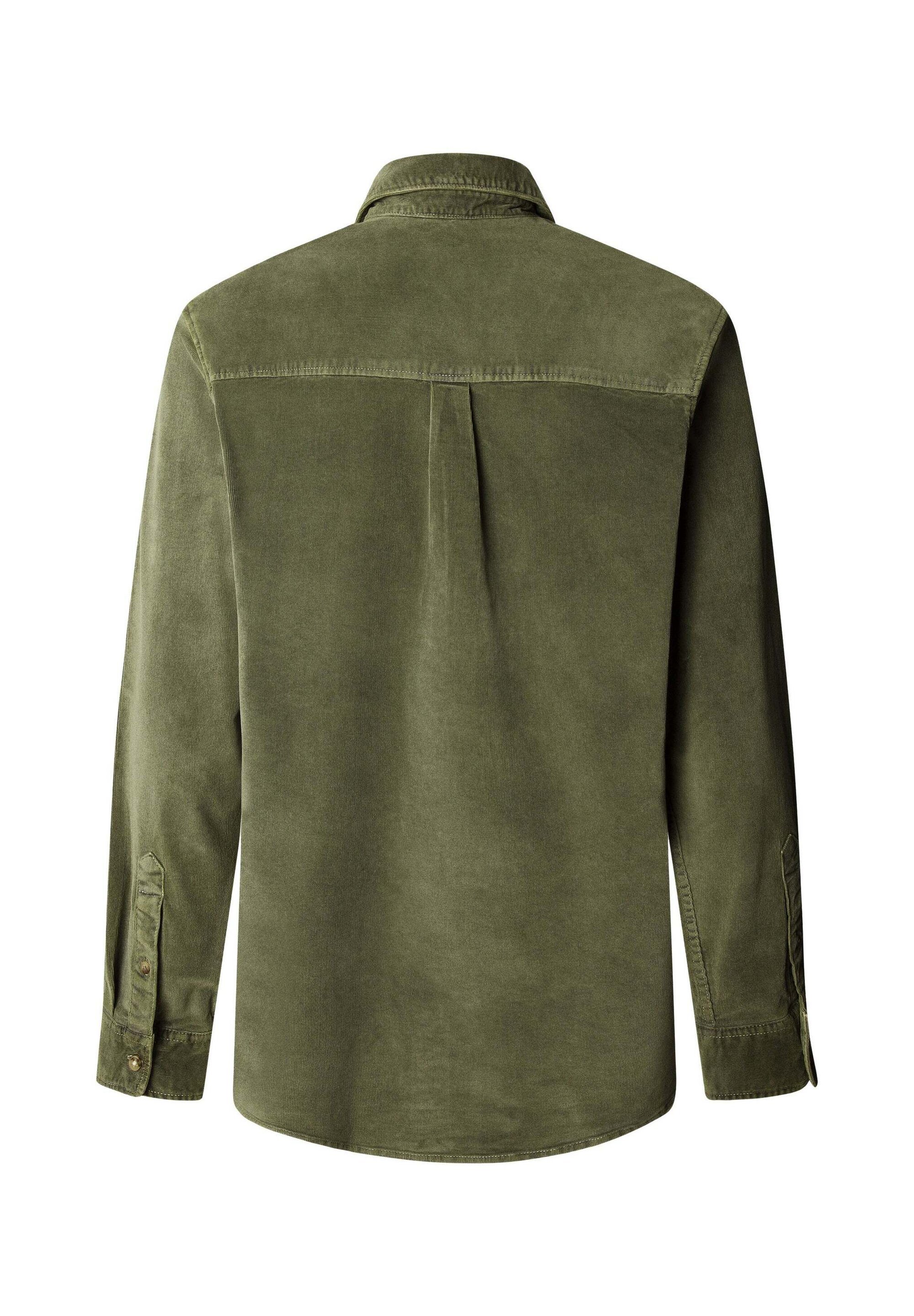Pepe Jeans CLAYTON - Hemd - Dunkelkhakigrün