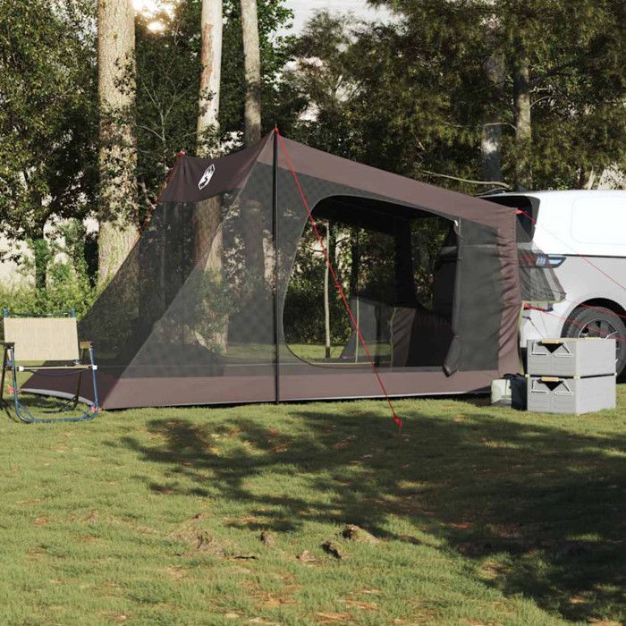 Waterdichte bruine autotent voor 2 personen