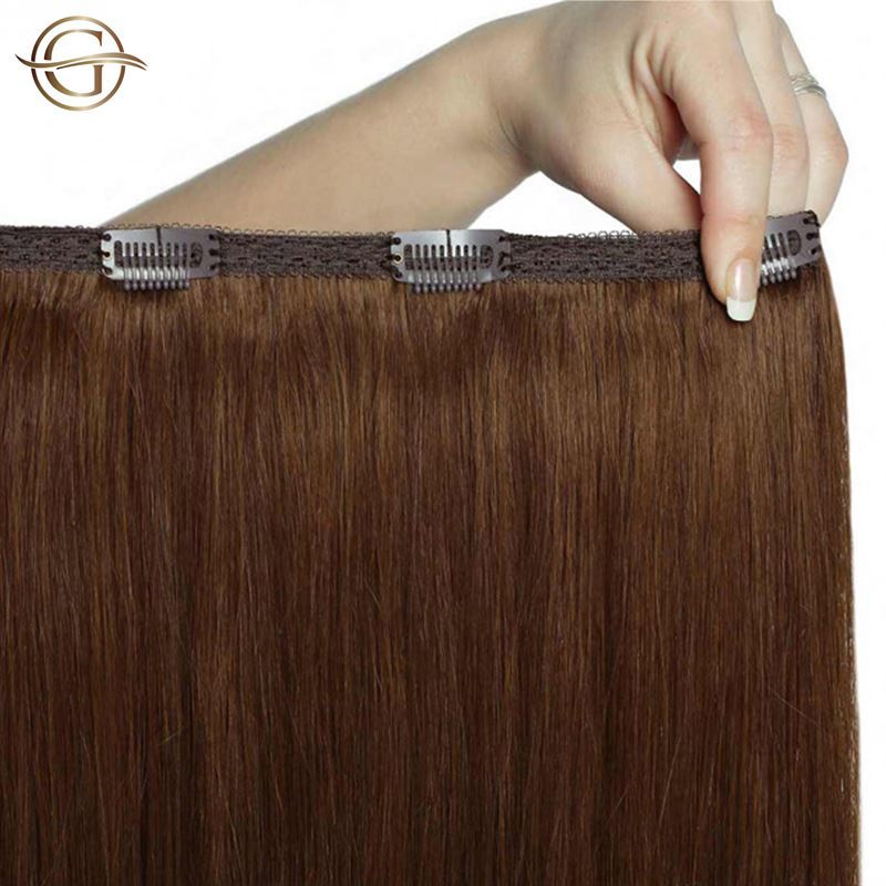 Gold24 Extensions GOLD24 Clip-in Extensions #4 Hnedé - 60 cm - 1 kus