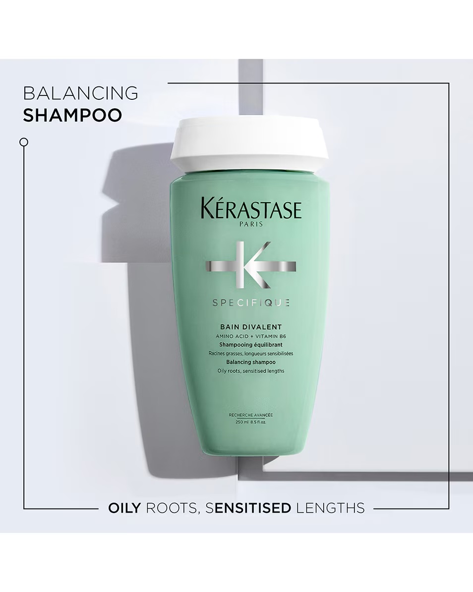 KÉRASTASE Spécifique Bain Divalent Shampoo για λιπαρές ρίζες και ευαίσθητα μήκη