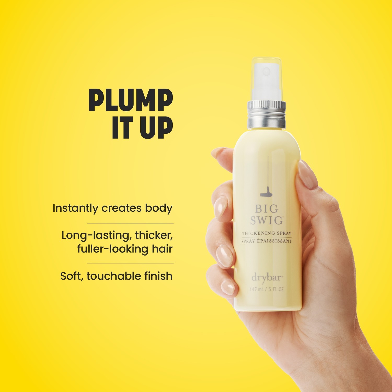 Sprej na zahusťovanie vlasov drybar Big Swig - 147 ml