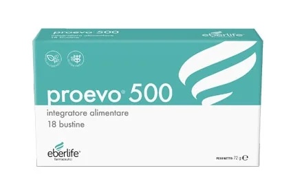 EBERLIFE PHARMACEUTICALS Proevo 500 18 sachets