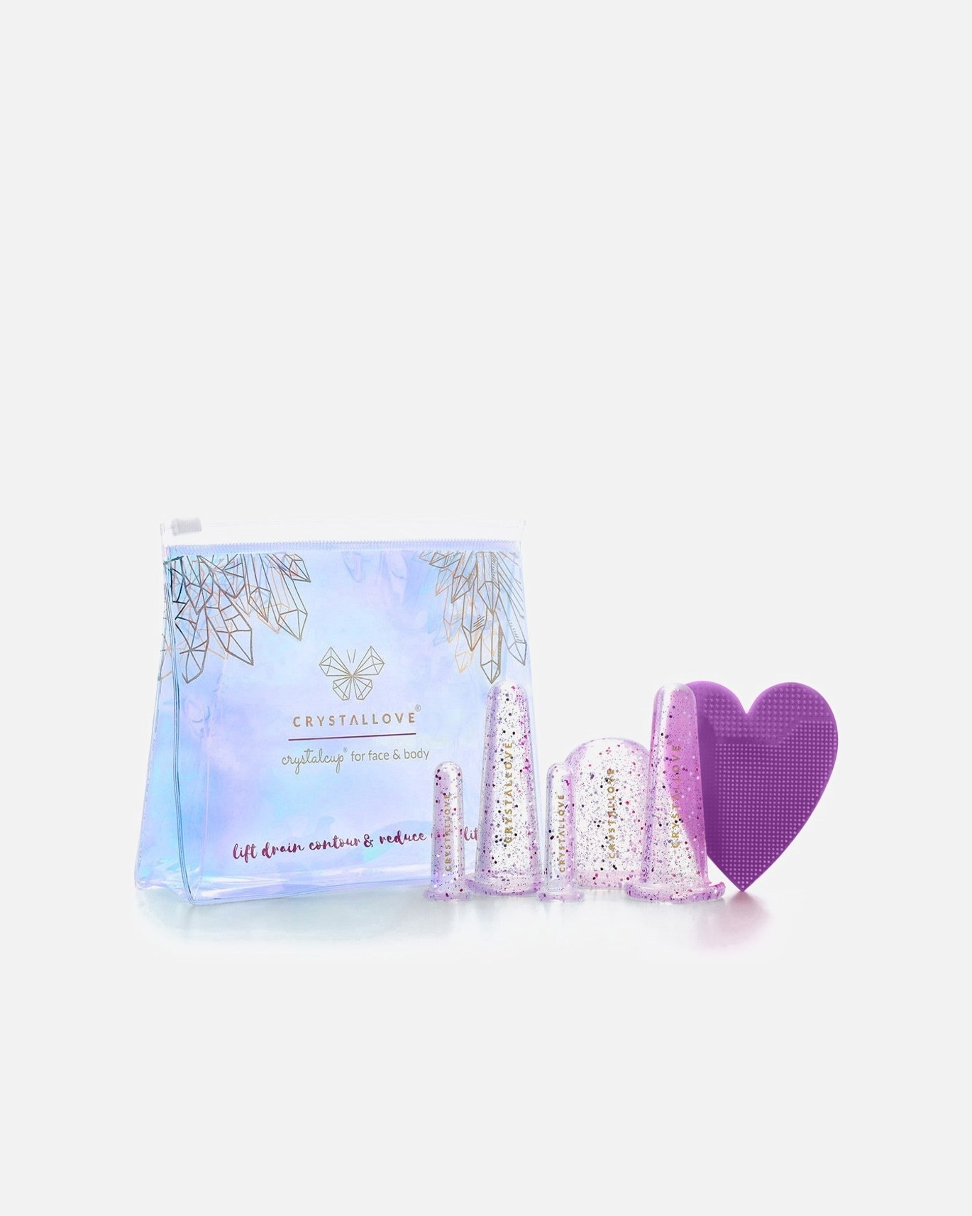 Crystallove масажер за лице са функцијом куповања за лице и тело – 1 комад