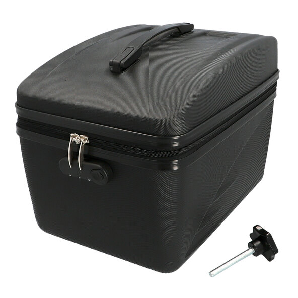Geïsoleerde bagagebox voor op het dak, zwart