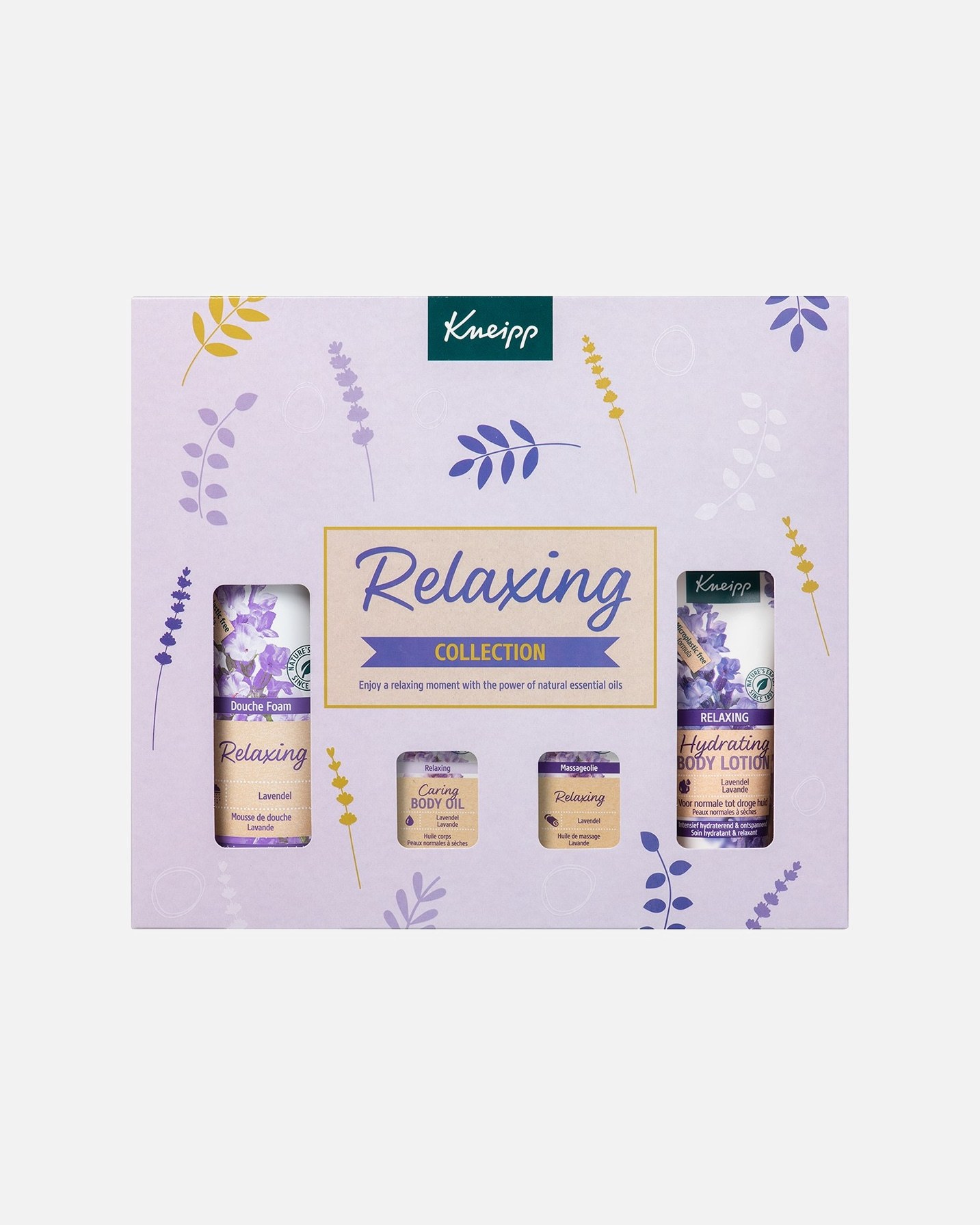 Kneipp Sada na starostlivosť o telo Luxusná darčeková sada Relaxačná levanduľa -
